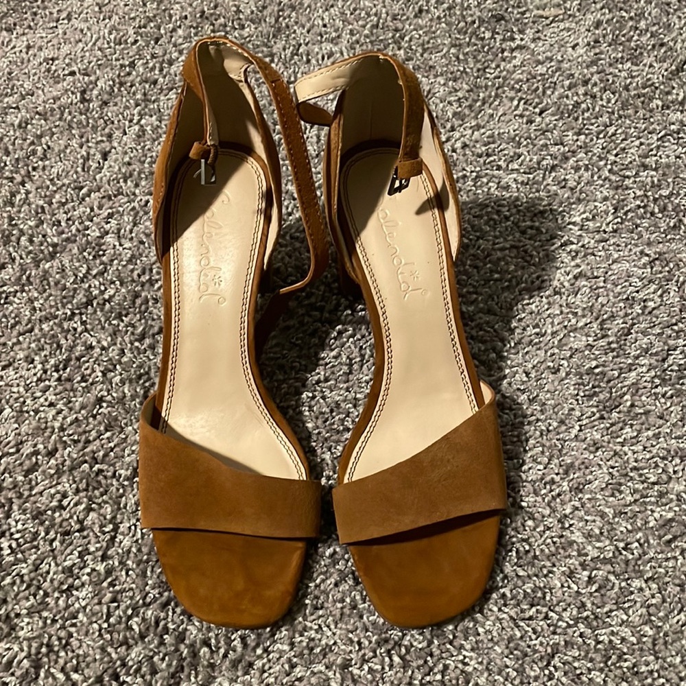 Suede heeled Sandals